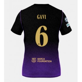 Barcelona Paez Gavi #6 Borta Kläder 2026-27 Kortärmad